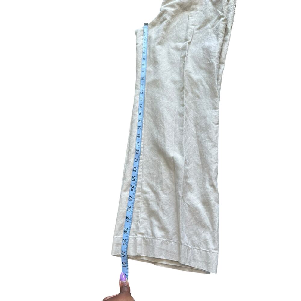 Talbots Heritage Pants Tan Khaki Office Work Career‎ Straight Leg Size 14 - Picture 11 of 12